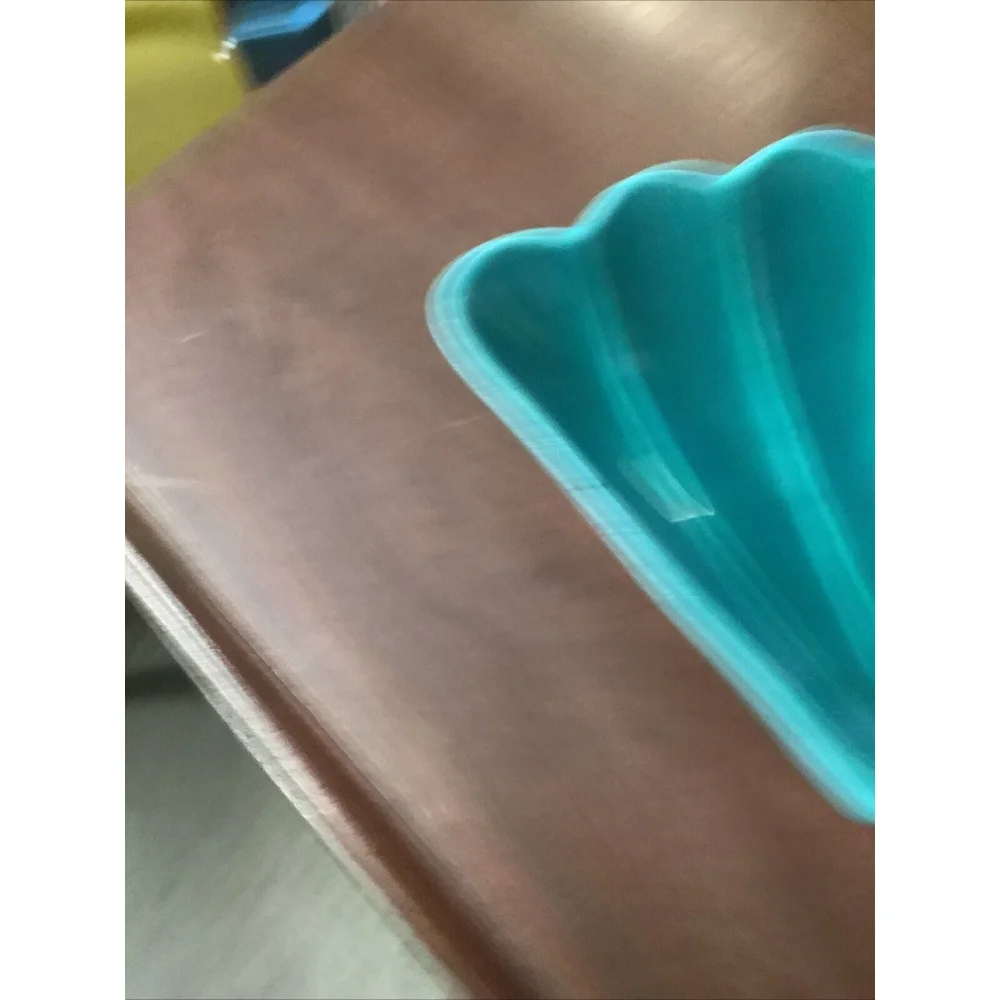 Beautiful California Pottery Aqua Lazy Susan Piece